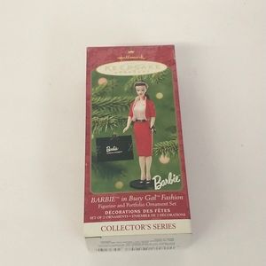 barbie busy girl fashion ornament